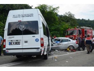 Fatsa’da Trafik Kazası: 1 Ölü, 11 Yaralı