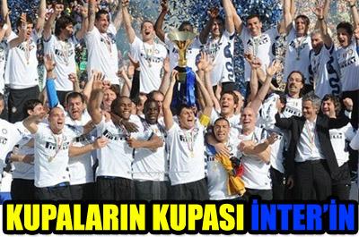 Şampiyonlar Ligi kupası İnterin 