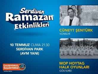Serdivan Ramazan Etkinlikleri’nde Rumeli Gecesi Sahne Alacak