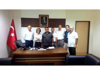 Aydın Sağlık-sen’den Genel Sekreter Özcan’a Ziyaret