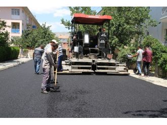 Erzincan Belediyesi’nden Asfalt Çalışmalarına Devam
