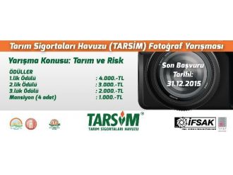 Tarsim’den “Tarım Ve Risk” Konulu Fotoğraf Yarışması
