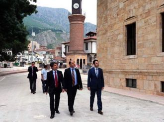 Vali Çomaktekin Valilikteki Restorasyon Çalışmalarını İnceledi