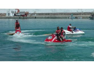 Akçakoca’da Jet Skili Cankurtaran Ekipleri Göreve Hazır