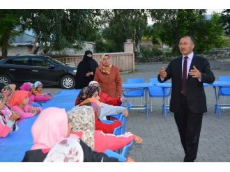 Başkan Köksoy’dan Yaz Kuran Kursu Öğrencilerine İftar Yemeği