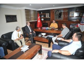 Rektör Yardımcısı Yüce’den Çağlayan’a Ziyaret