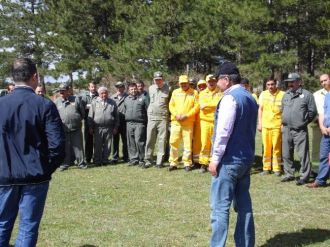 Daday Orman İşletmesinde Yangın Tatbikatı