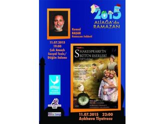 Shakespeare’in En Komik Halleri Aliağa’da Sahnelenecek