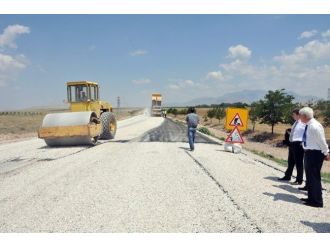 Vali Koca, Asfaltlama Çalışmalarını İnceledi