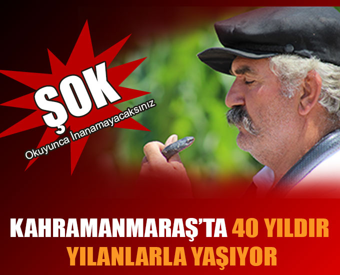 40 Yıldır Yılanlarla Yaşıyor  