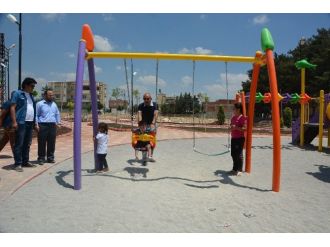 Başkan Kara, Beş Evlere Yapılan Yeniparkı Gezdi