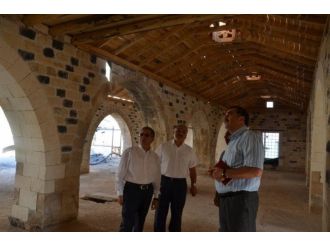 Vali Süleyman Tapsız, Restorasyon Çalışmalarını Yerinde İnceledi