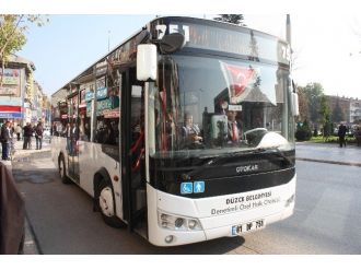 Düzce Belediyesi Otobüs Kartlarına Güncelleme