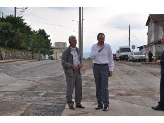 Başkan Ayaz Sahada Çalışmaları Yerinde İnceliyor