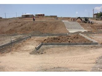 Özalp’ta Park Yapımı