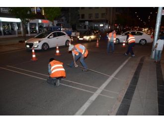 Düzce Belediyesi Gece Gündüz Çalışıyor