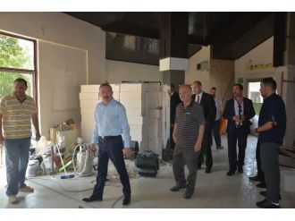 Başkan Doğan, Cumhuriyet Parkı’ndaki Çalışmaları İnceledi