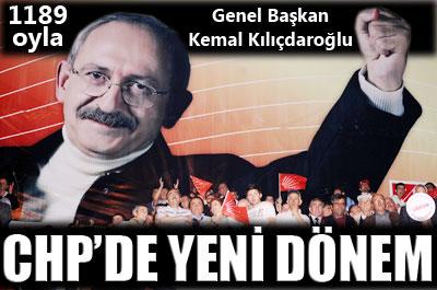 CHPnin yeni lideri Kılıçdaroğlu 