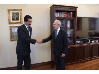 Kılıçdaroğlu, Kesk Eş Genel Başkanı Özgen’i Kabul Etti