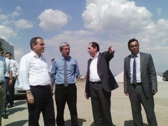 Rektör Alkan Kampüs İnşaatından İncelemelerde Bulundu