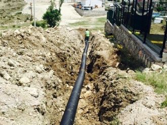 Gördes’in Kanalizasyon Sorunu Çözülüyor
