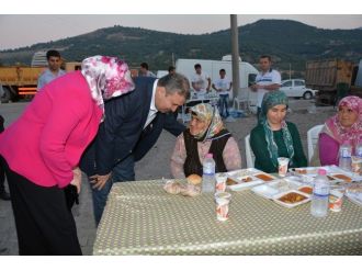 Başkan Çerçi İftarda Vatandaşlarla Buluştu