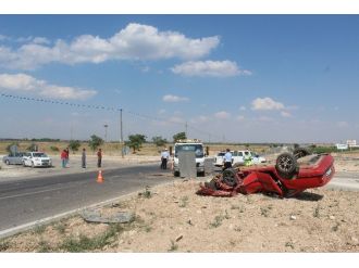 Karaman’da Trafik Kazası: 3 Yaralı