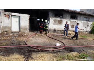 Başkent’te İş Yeri Yangını