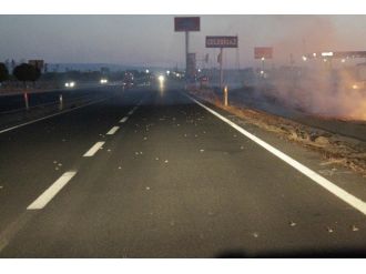 Diyarbakır’da Korkutan Anız Yangını