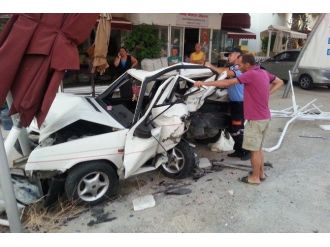 Bodrum’da Trafik Kazası: 3’ü Çocuk 4 Yaralı