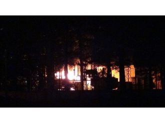 Tokat’ta Patlama Meydana Gelen Trafoda Yangın Çıktı