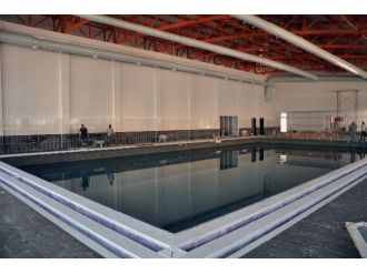 Gümüşhane Yüzme Havuzu Test Sürecinde