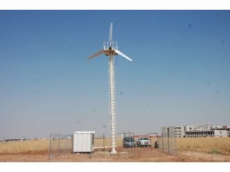 Adıyaman’da, Yerli Rüzgar Türbini‏ Kuruldu
