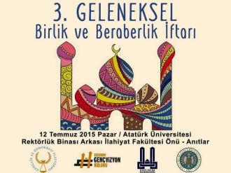 Atatürk Üniversitesi Öğrencileri 3’üncü Kez İftarda Buluşacak