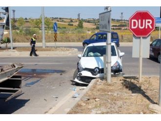 Tekirdağ’da Trafik Kazası: 3 Yaralı