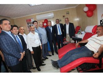 Ato Tarafından İnönü Parkı’nda Yaptırılan Kan Bağış Evi, Kızılay’a Teslim Edildi