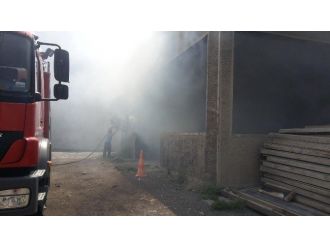 Kağıt Toplama Deposunda Çıkan Yangın Korkuttu
