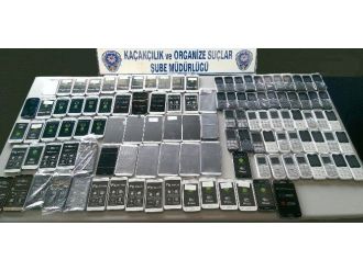 Mardin’de Bin 600 Adet Kaçak Cep Telefonu Ele Geçirildi