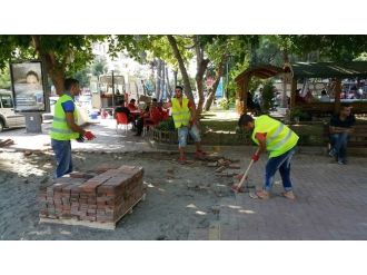 Toros Caddesi’nde Esnafı Sevindiren Çalışma