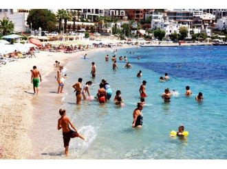 Bodrum’da Halk Plajları İlgi Görüyor