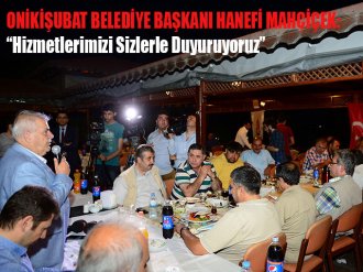  “Hizmetlerimizi Sizlerle Duyuruyoruz”