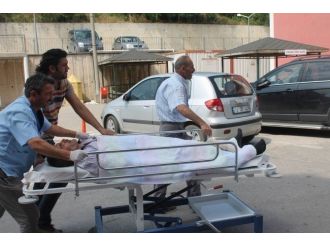 Yolda Yürüyen Vatandaşın Kafasına Elektrik Direği Düştü