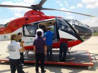 Hava Ambulansı 10 Günlük Bebek İçin Havalandı