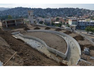 75. Yıl Türk Dünyası Parkı’daki Çalışmalarda Sona Doğru