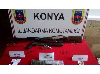 Beyşehir’de Jandarmadan Uyuşturucu Operasyonu