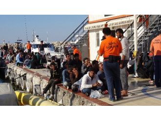 Çanakkale’de 101 Kaçak Göçmen Yakalandı