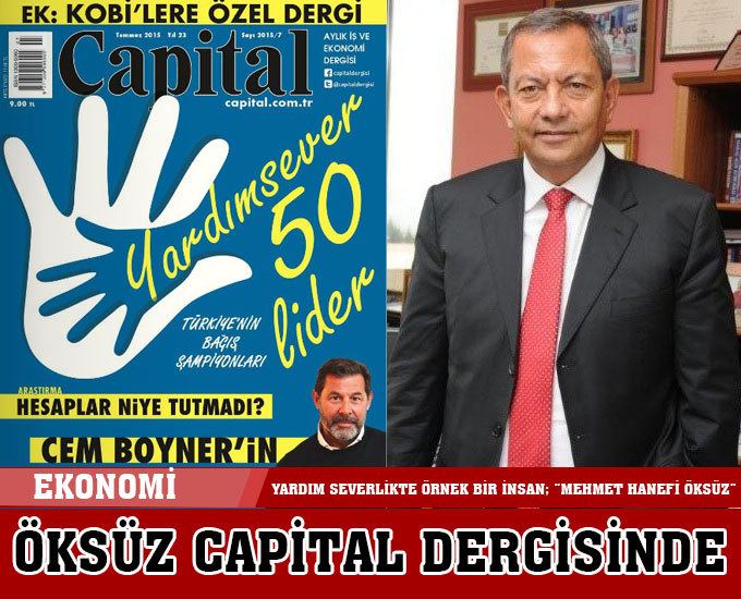 Yardım Severlikte Örnek Bir İnsan;  Mehmet Hanefi Öksüz