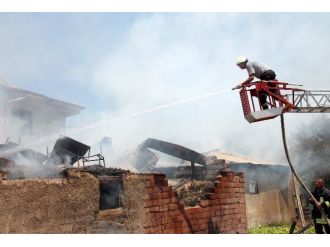 Elazığ’da Korkutan Yangın