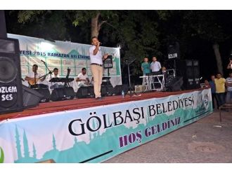 Ramazanda Halk Konseri Coşturdu