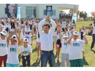 Enez Yaz Kampı Öğrencileri Murat Dalkılıç’la Coştu
